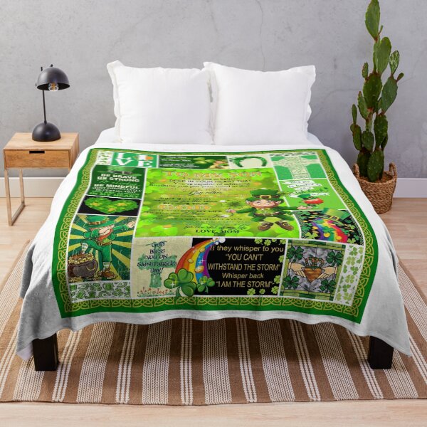 Artikelvorschau, St. Patricks Day Shamrock Herz St. Paddys Day Clover entworfen und verkauft von taogiauco.