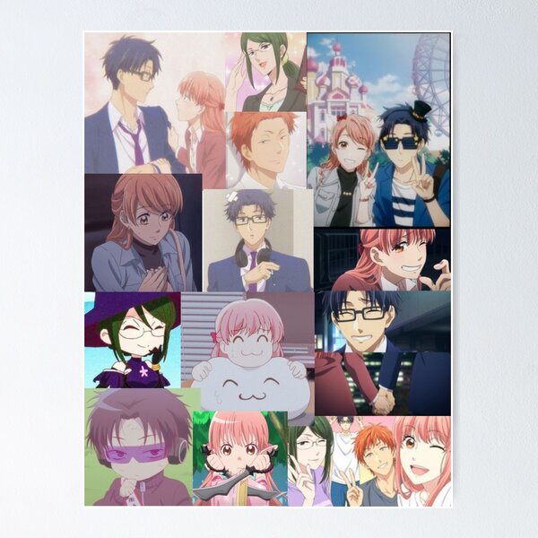 Wotakoi Love Is Hard for Otaku - Hanako and Tarō 1 Poster for