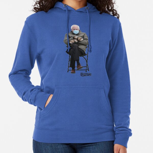 Bernie hotsell mitten sweatshirt