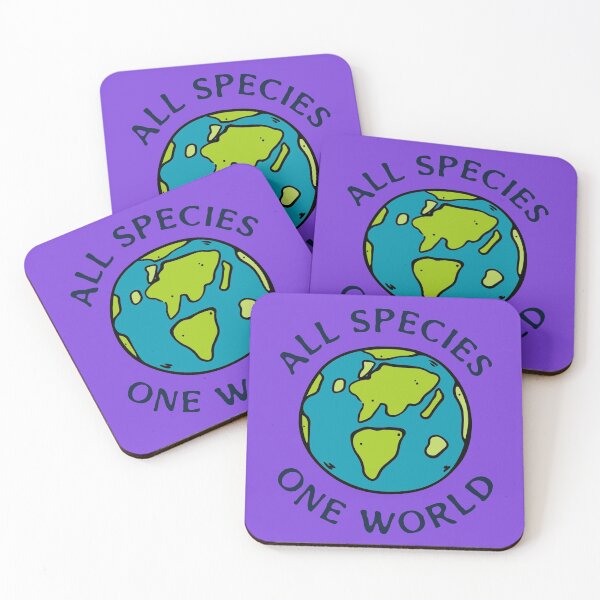 Item preview, ALL SPECIES ONE WORLD  designed and sold by CoopClothing.