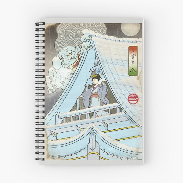 Item preview, Snow Queen (ukiyoe modern girl) designed and sold by art-by-nidan.