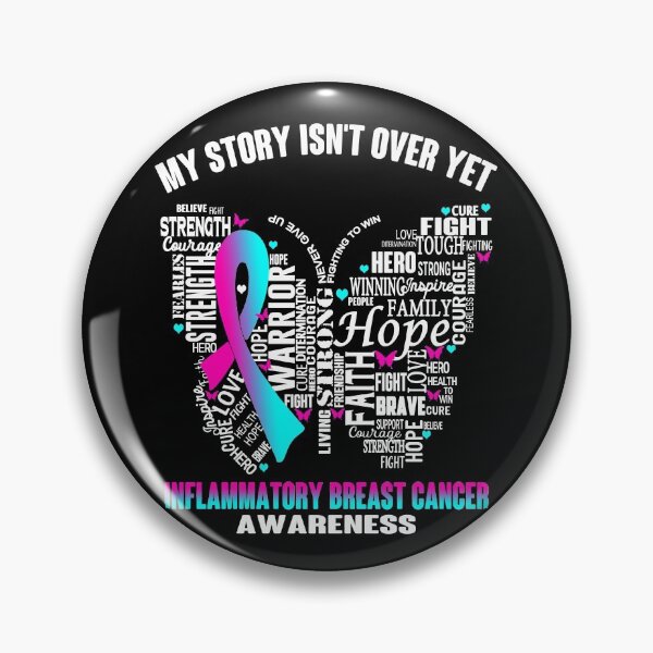 Item preview, My Story Isn't Over Yet Inflammatory Breast Cancer Awareness designed and sold by RidnerStore.
