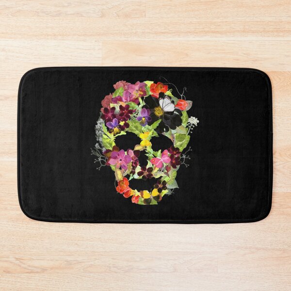 Item preview, Skull Floral Flower Skeleton Halloween designed and sold by BaseStore.