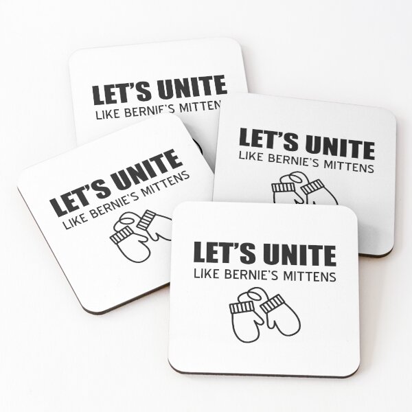 Item preview, Let's Unite Like Bernie's Mittens designed and sold by jaycartoonist.