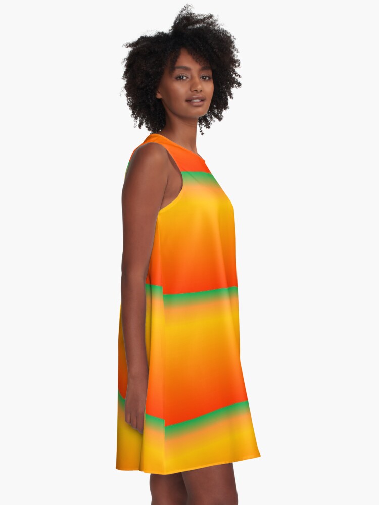Alternate view of Tropical Sunlight A-Line Dress