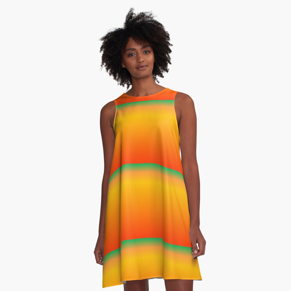 Tropical Sunlight A-Line Dress