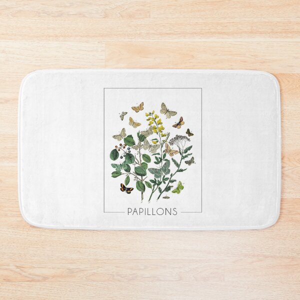 Item preview, Papillons Butterfly Vintage Botanical Print designed and sold by faithkathleen.