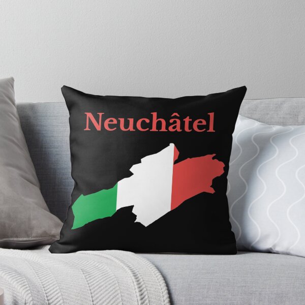 Item preview, Neuchatel Canton Map Flag, Switzerland designed and sold by marosharaf.