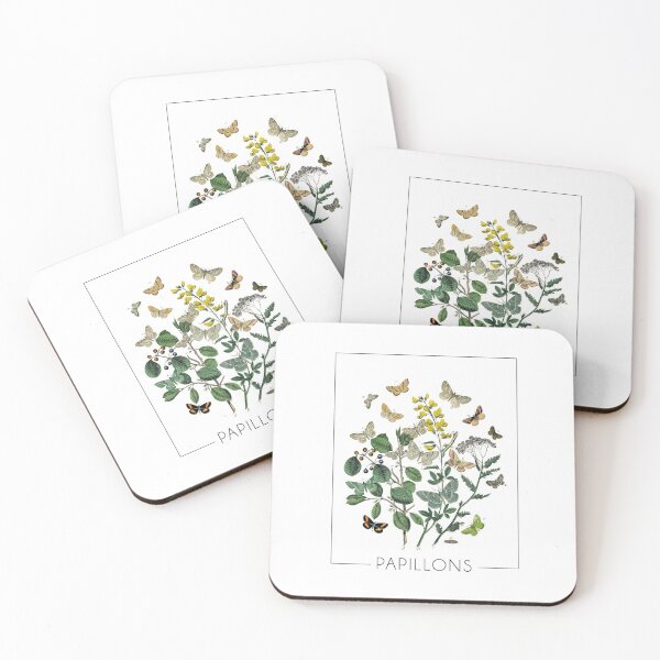 Item preview, Papillons Butterfly Vintage Botanical Print designed and sold by faithkathleen.
