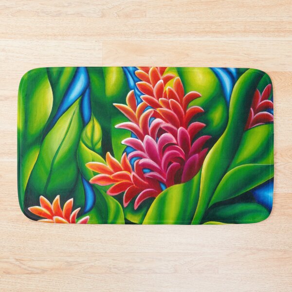 Item preview, Ginger Flower Floral Motif designed and sold by thaddeus-art.