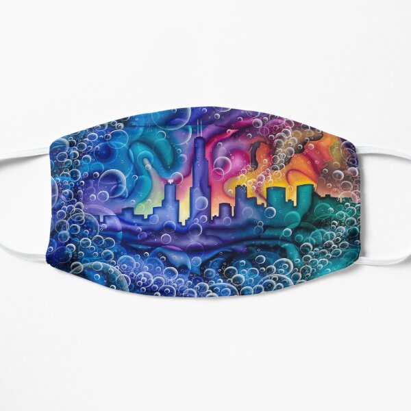 Chicago Bubble Experience Flat Mask