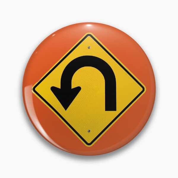 Item preview, Standard U Turn Street Sign clothing designed and sold by SignsAreReal.