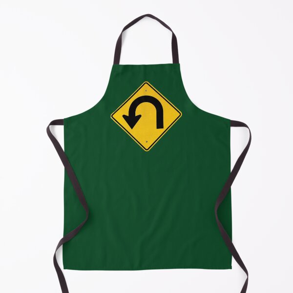 Item preview, Standard U Turn Street Sign clothing designed and sold by SignsAreReal.