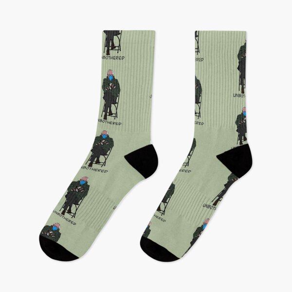 Item preview, Bernie Sanders Mittens Unbothered designed and sold by Rainbow-Raccoon.