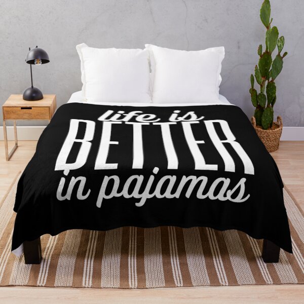 Item preview, Life Is Better in Pajamas designed and sold by ModkMerch.