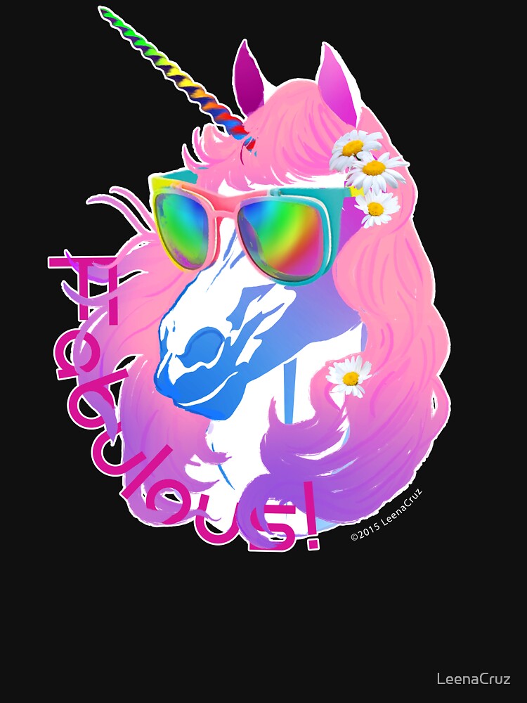 Disover Fabulous Unicorn Princess T-Shirt