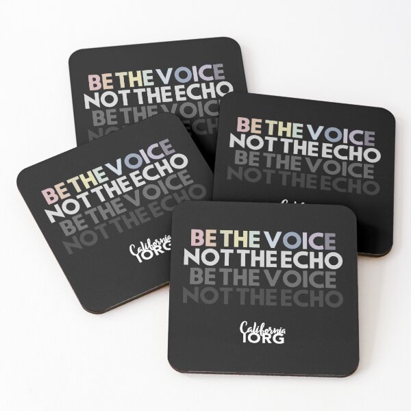 Item preview, Be The Voice. Not The Echo designed and sold by CAIORG.