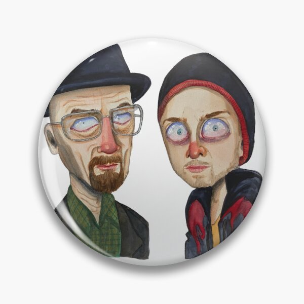 Item preview, Walt and Jesse Cartoon painting designed and sold by RachelCB19.