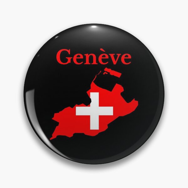 Item preview, Geneva Canton Map Flag, Switzerland designed and sold by marosharaf.