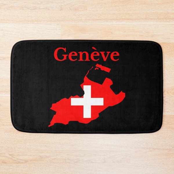 Item preview, Geneva Canton Map Flag, Switzerland designed and sold by marosharaf.