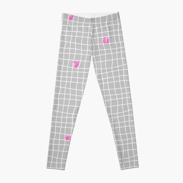 Carreaux - Grey/Pink - Bis Leggings