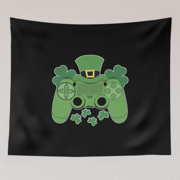 Item preview, St Patrick's Gaming, Video Gamer, Controller designed and sold by EstelleStar.