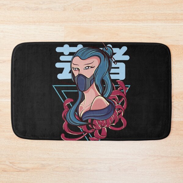 Item preview, beutiful geisha mask with flower designed and sold by Deojunior.