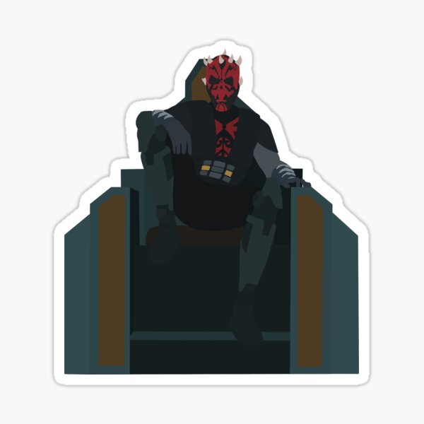 Vista previa del artículo con la obra «Anteriormente Darth, ahora solo Maul», diseñado y vendido por fantasticforce.