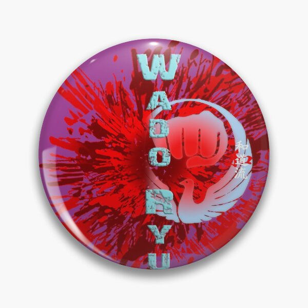 Item preview, Wado Ryu Karate Burst - Martial Arts Design designed and sold by Zanshin-Art.