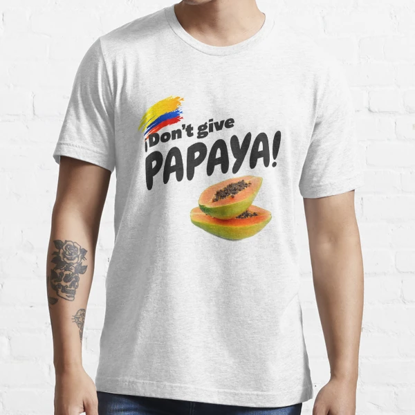 Papaya» Men's All Over T-Shirt by Evgenia Chuvardina