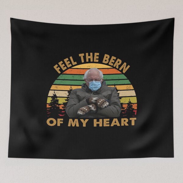 Item preview, Feel the Bern of My Heart Bernie's Mittens designed and sold by TiffannyUKZ.