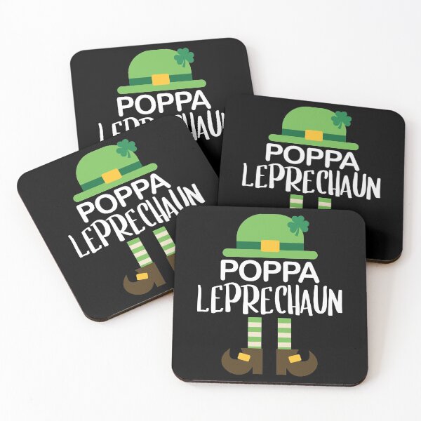 Aperçu de l'œuvre Poppa Leprechaun Saint-Patrick | Saint Paddy créée et vendue par GravitiTees.