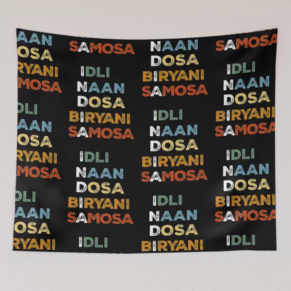 Item preview, Indian Food Desi Humour Funny designed and sold by Life Is Beautiful.
