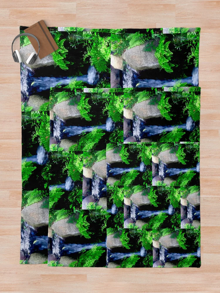 Thumbnail 5 of 6, Throw Blanket, Mini Fall designed and sold by TM Art.