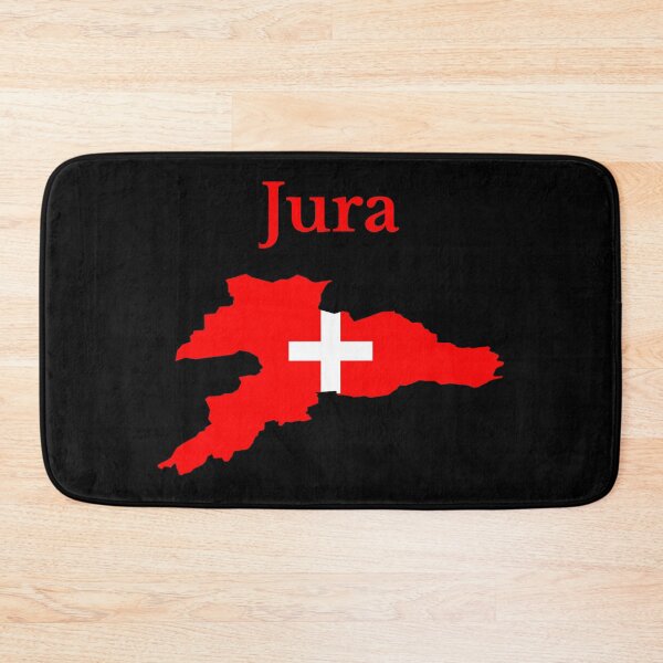 Item preview, Jura Canton Map Flag, Switzerland designed and sold by marosharaf.