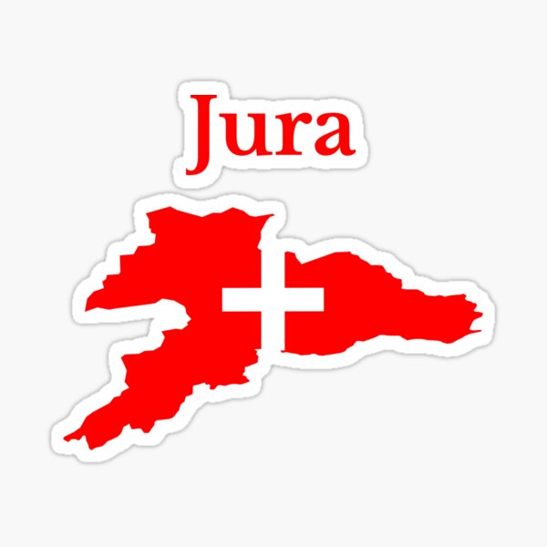 Item preview, Carte et drapeau du canton du Jura, Suisse designed and sold by marosharaf.
