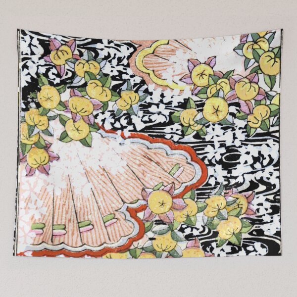 Item preview, Vintage Designs of Kyotoco Abstract flowers and shells designed and sold by Rantan1618.