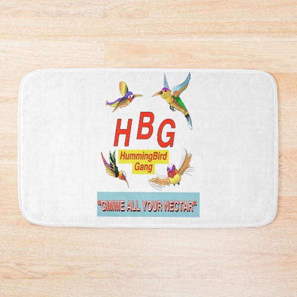 Item preview, A Gang of Bright Colorful Exotic Hummingbirds of Paradise designed and sold by TJHstudio.