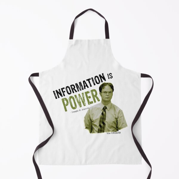 Item preview, Information Is Power Dwight Schrute The Office designed and sold by AimeeVirgina.