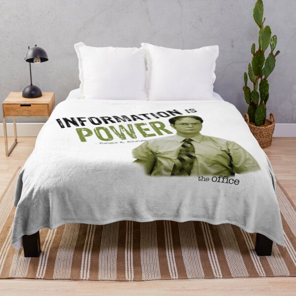 Item preview, Information Is Power Dwight Schrute The Office designed and sold by AimeeVirgina.