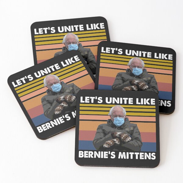 Item preview, Let's unite like Bernie Mittens designed and sold by TiffannyUKZ.