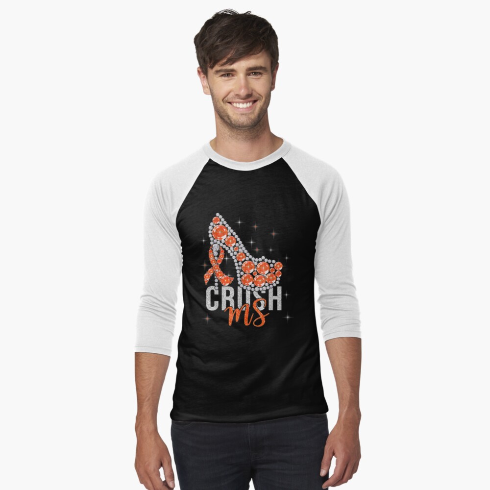 Crush Ms Dinamol High Heels Multiple Sclerosis Awareness T-Shirt Crush Ms Dinamol High Heels Multiple Sclerosis Awareness T-Shirt