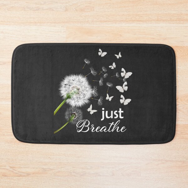 Aperçu de l'œuvre Just Breathe Yoga Méditation Mindfulness Pissenlit Wind Gift créée et vendue par MaryWhi43.
