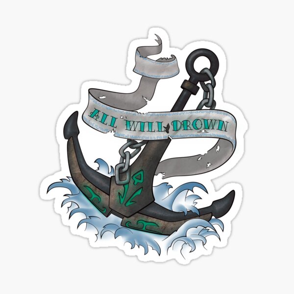 Item preview, All Will Drown designed and sold by HenkusFilijokus.