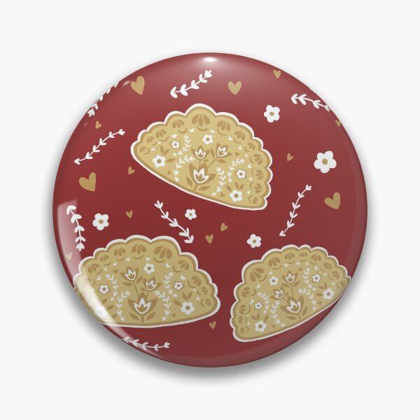 Item preview, Pretty Pierogi with extra Polish flair designed and sold by Lauren Heuer.