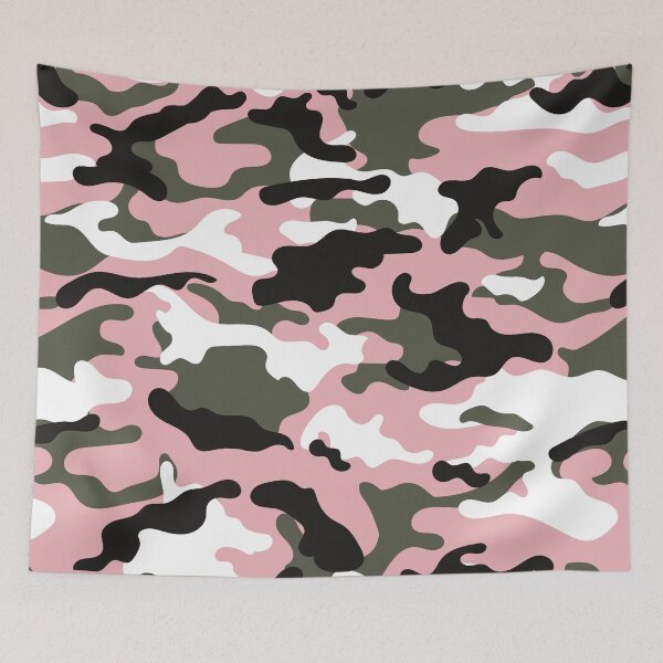 Item preview, Pink Military Camo Pattern Girls Texture Squad Background designed and sold by elhefe.