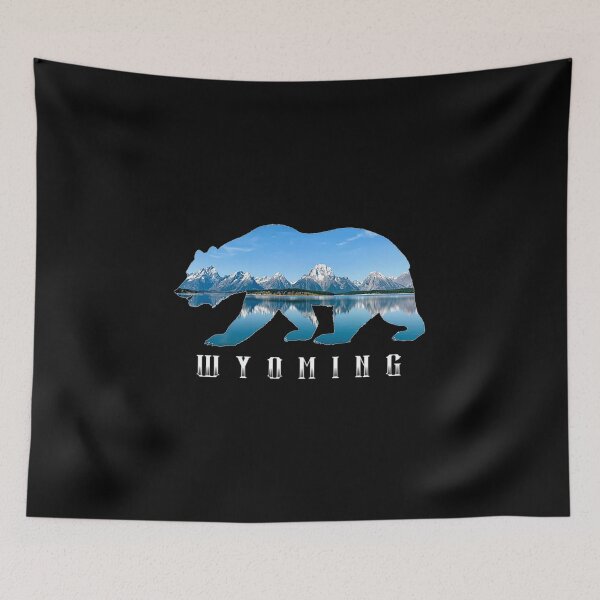 Item preview, Wyoming Bear & Grand Teton National Park Image Souvenir designed and sold by owenz119.
