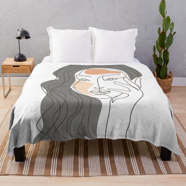 Item preview, Cubism Linear Abstract Faces Graphic designed and sold by Dr.YesOrNo.
