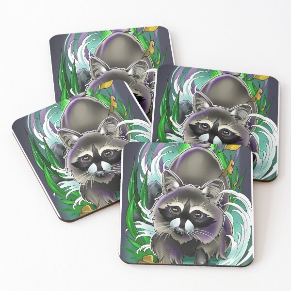 Item preview, Neotrad Racoon designed and sold by Bitztattoo.
