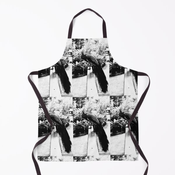 Item preview, Brilliant Peacock in black and white designed and sold by TmartUS.